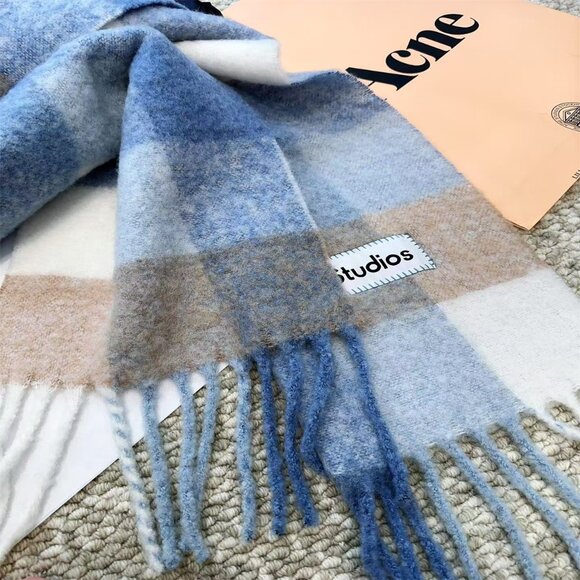 NWT ACNE STUDIOS alpaca wool blend scarf - Picture 7 of 7